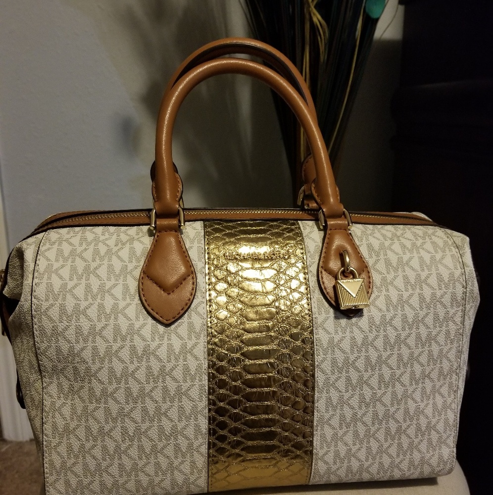 MK Lg Grayson Satchel